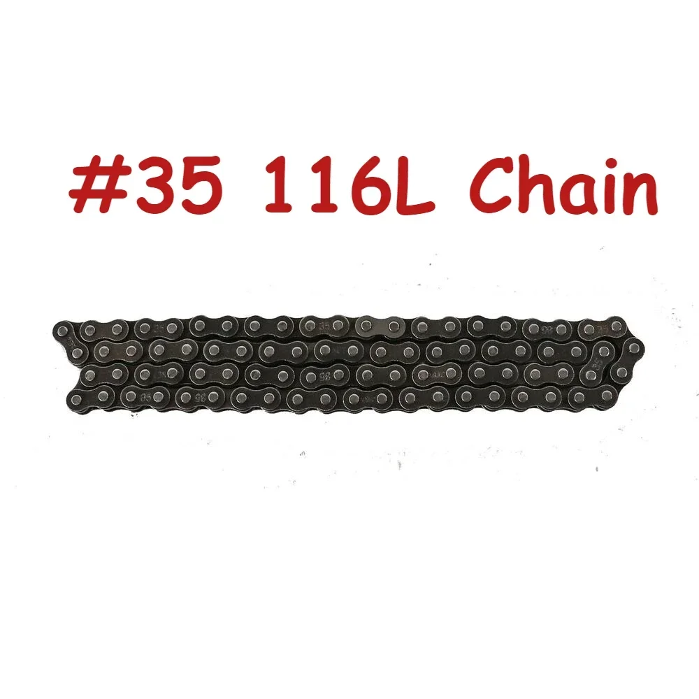 

TDPRO For #35 116L Roller Bike Chain Mini Bike ATV Go Kart Quad Drift Trike Scooter Buggy