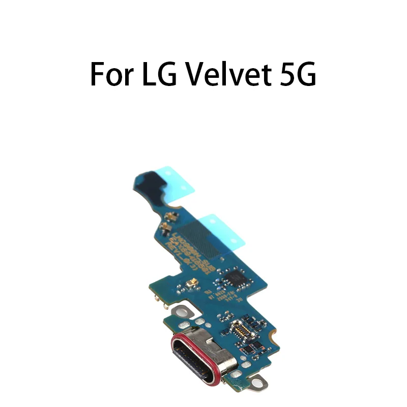 Original USB Charge Port Jack Dock Connector Charging Board For LG Velvet 5G / LM-G900N LM-G900EM LM-G900 LM-G900TM