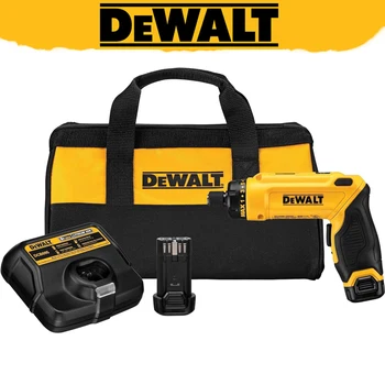 DEWALT 휴대용 무선 브러시리스 전기 스크루 드라이버, 속도 제어, 배터리 충전기 세트, 전동 공구, DCF680, 7.2V 