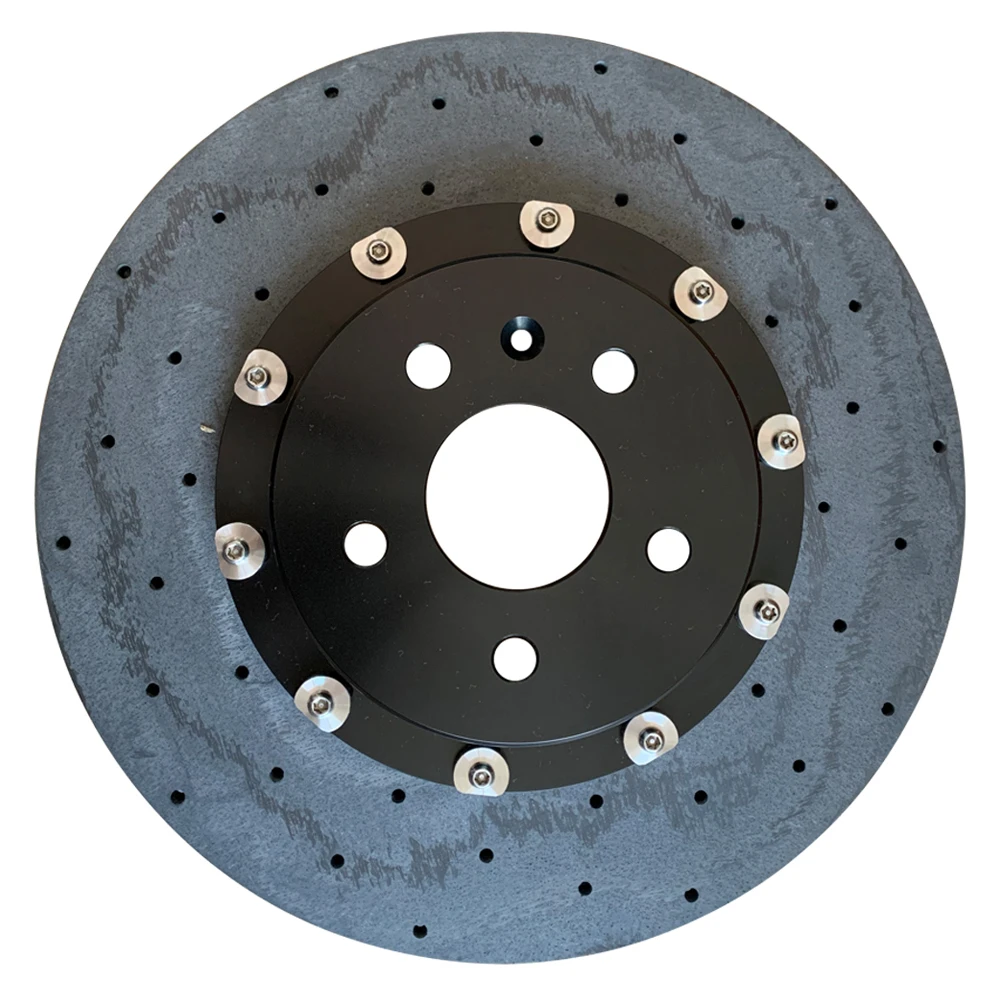 1420611-00-C 380mm 32mm Front CCB Brake Rotors Carbon Ceramic Disc For Tesla S Plaid
