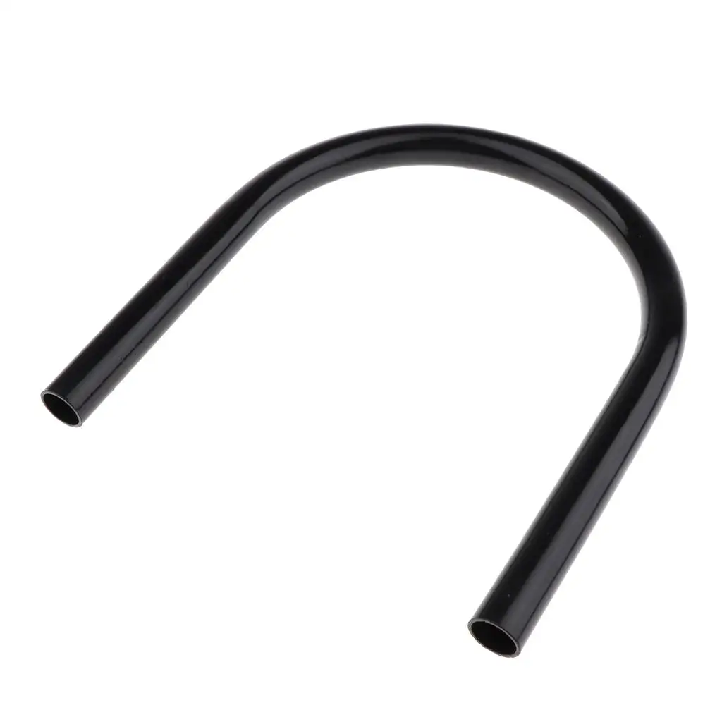 210mm Motorcycle Rear Seat Loop Frame Hoop End Flat Cafe Racer Bobber Black