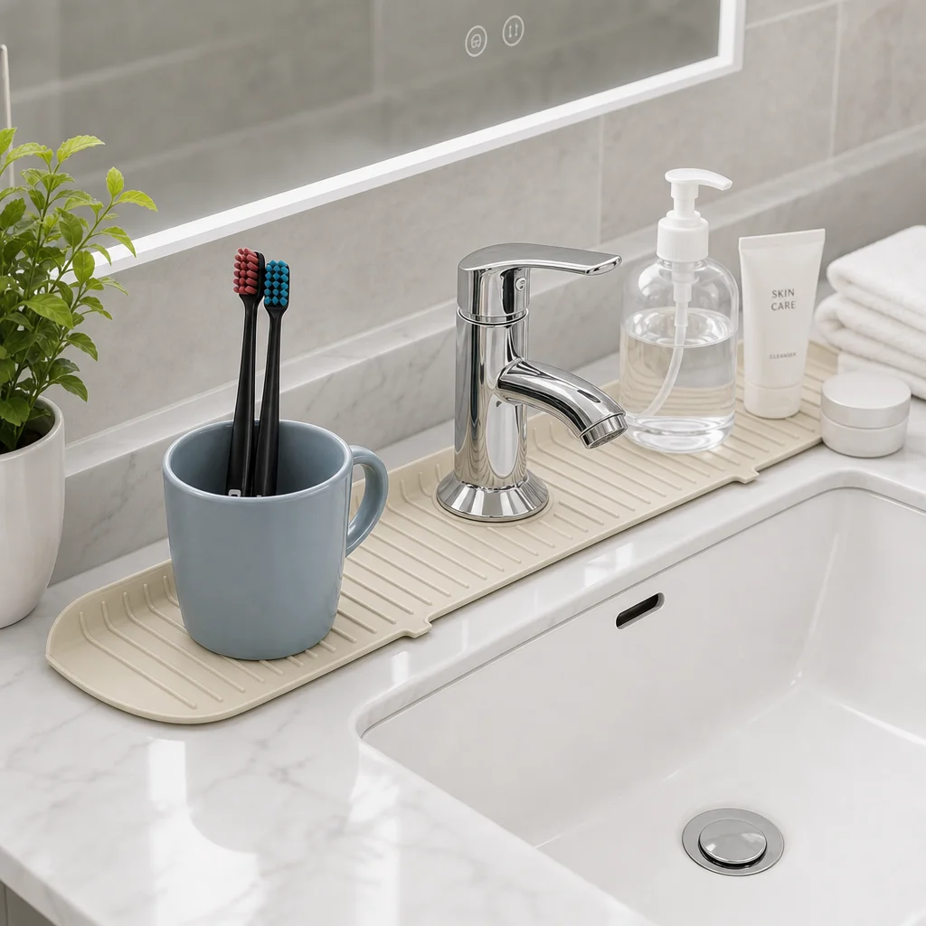 Silikonowa mata pod kran, osło – Silicone Tap Washer recenzja i cena