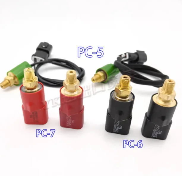 Per presa pressostato Komatsu PC200-6 PC60-7 PC120-6 PC130-7 Sensore di pressione PC-5 PC-6 PC-7 Escavatore