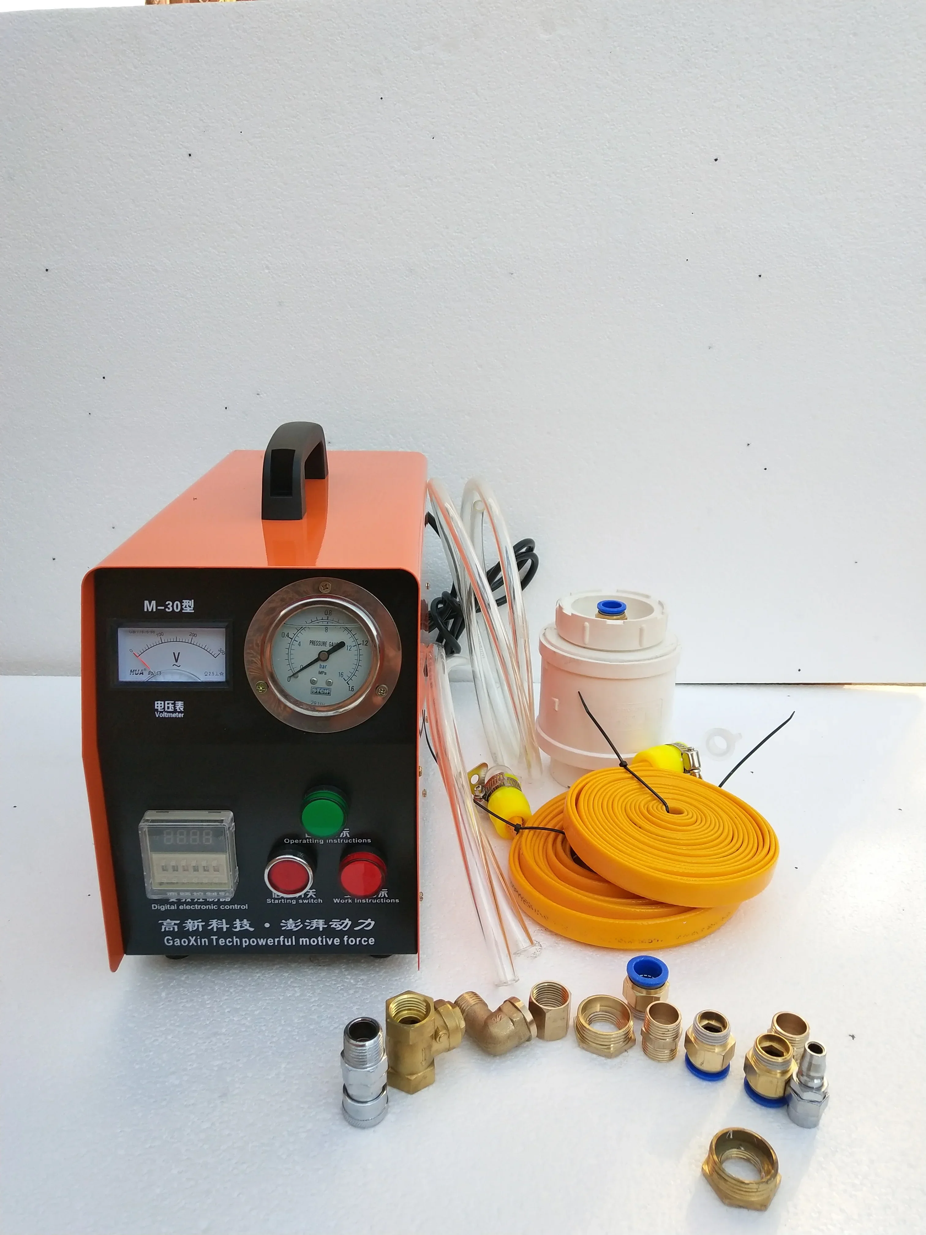High quality Automatic 1.5kw power Geothermal cleaning machi Floor heating washing machi