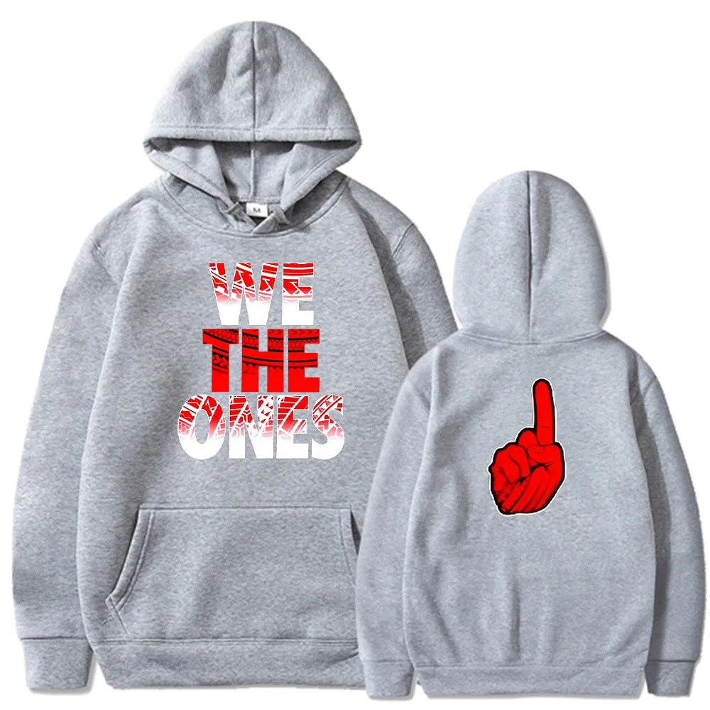 2025 Bloodline We Theones 남성용 까마귀 스웨터, 캐주얼 패션 남성용 피트니스 스포츠웨어, 새로운 패션 탑 후드