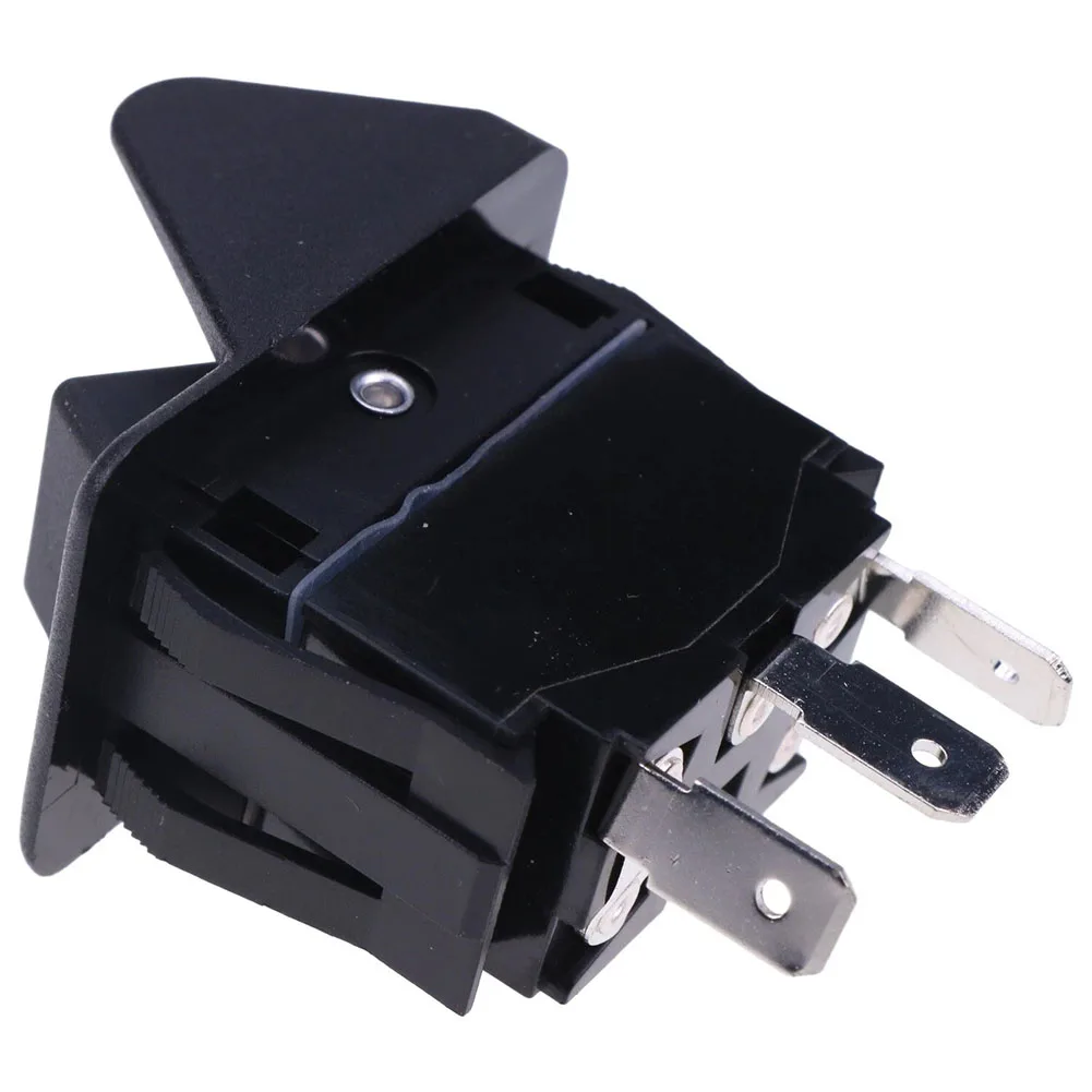 Guarded 3 Terminal Rocker Switch 30T35687 for Muncie For PTO Use Illuminated Front Indicator 12V 2A Snap-in Mount