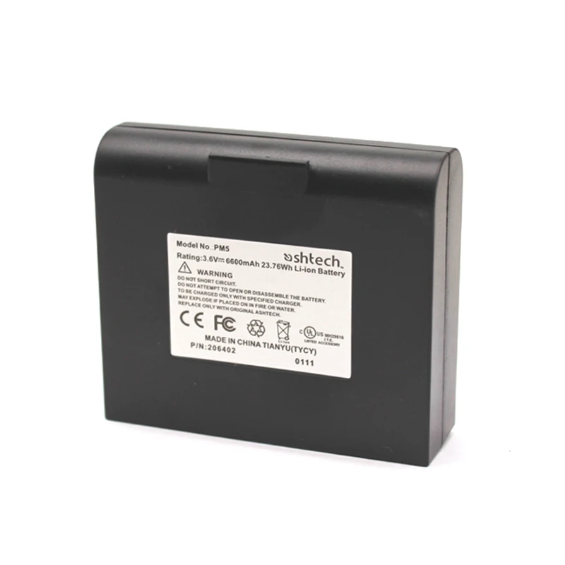 

Battery PM5 for Asherch promark100/200 3.6V 6600mAh Li-ion battery PM5