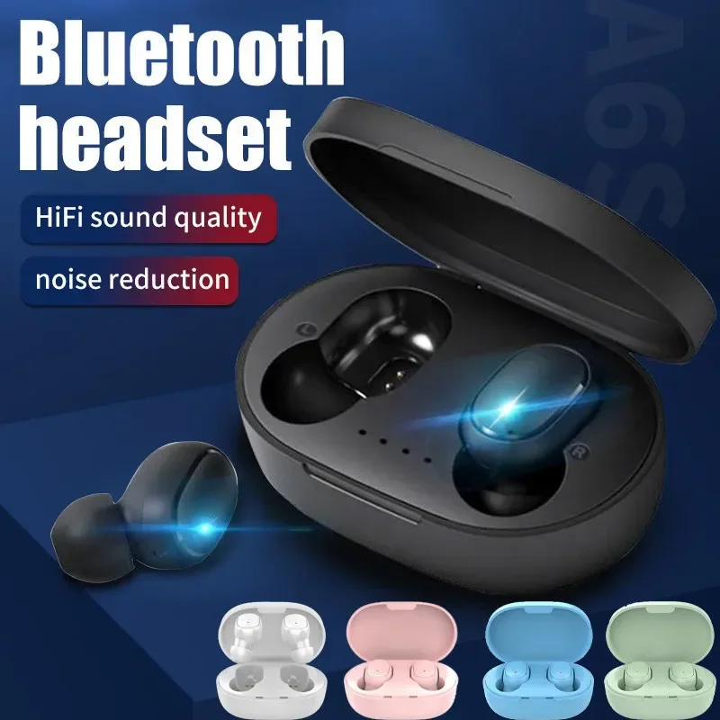 A6S الأصلي TWS سماعة لاسلكية تعمل بالبلوتوث سماعة 5.0 سماعة أذن رياضية سماعة مع هيئة التصنيع العسكري لشاومي سامسونج هواوي LG الذكية #6