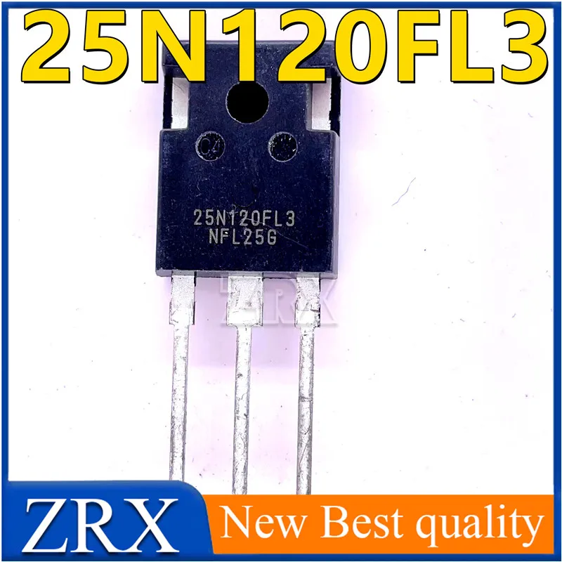 

5Pcs/Lot New original 25N120FL3 TO-3P 1200V/25A field effect tube