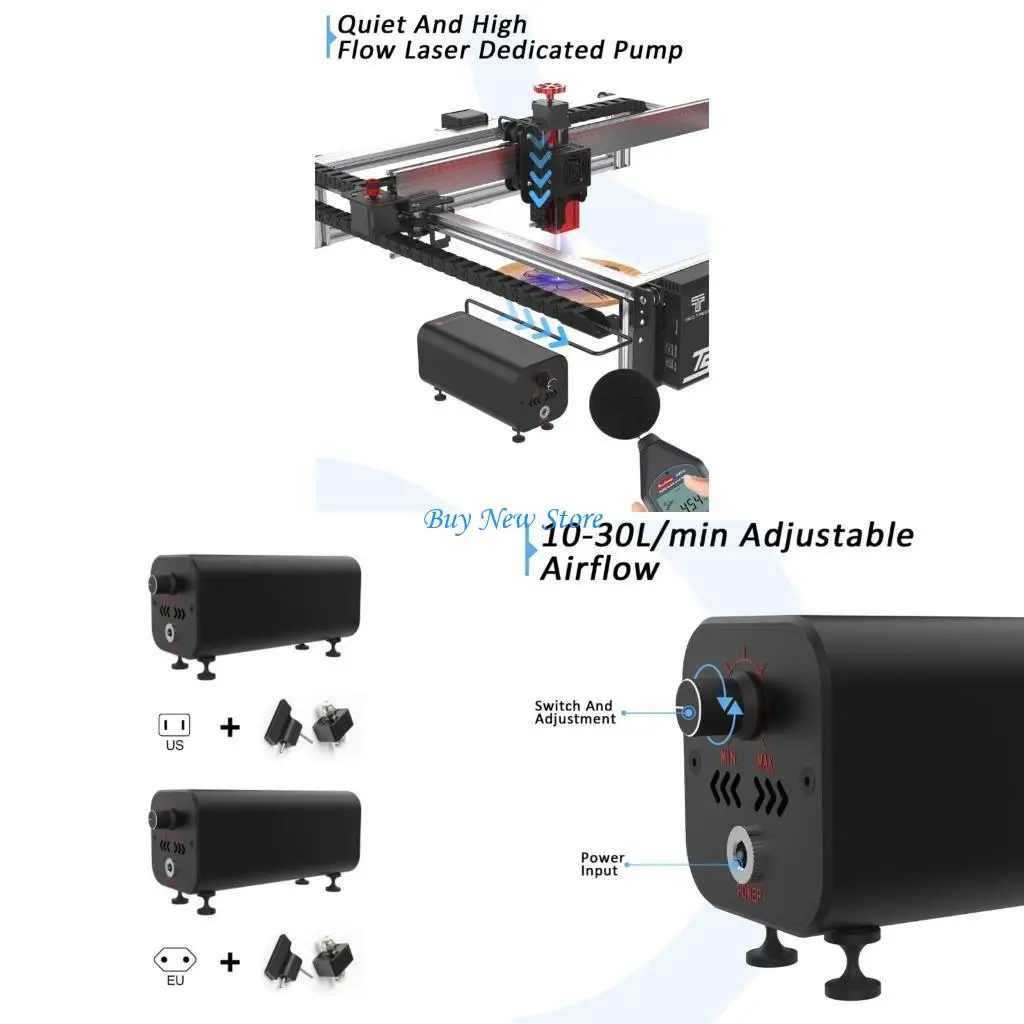 

20ce Air Assist Assist Blow Block для лазерной категории резака для TS3 TTS-55