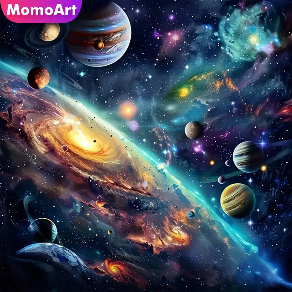 Momoart Bär Diamant Mosaik Tier voller Runde Diamant Malerei Mond Stickerei neue Ankunft handgemachte Hobby