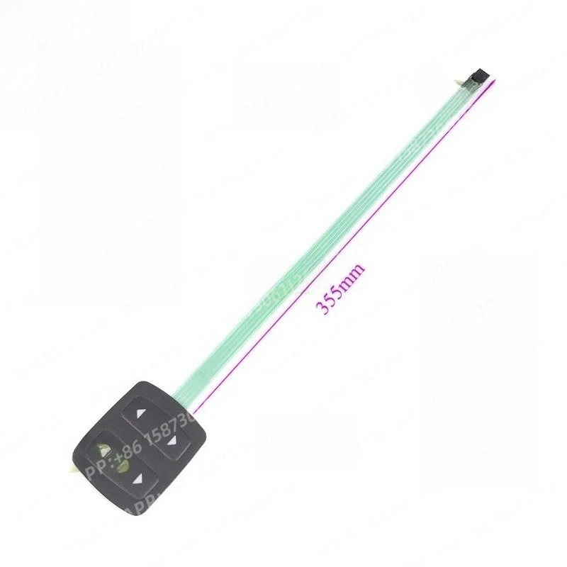Botão de Início/Parada Rápido com Teclado para Peças de Esteira Precor TRM811, Adesivos de Ícones para Reparo