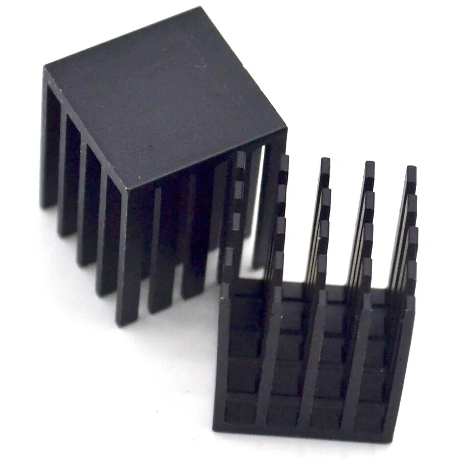 5pcs Heat sink 19*19*24MM (black slot) high-quality radiator