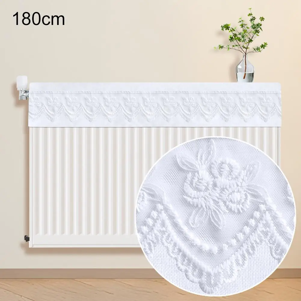 

Lace Radiator Dust Cover Stylish Washable Breathable Dust Cover For Home Radiators Easy Clean Household Dust Cover