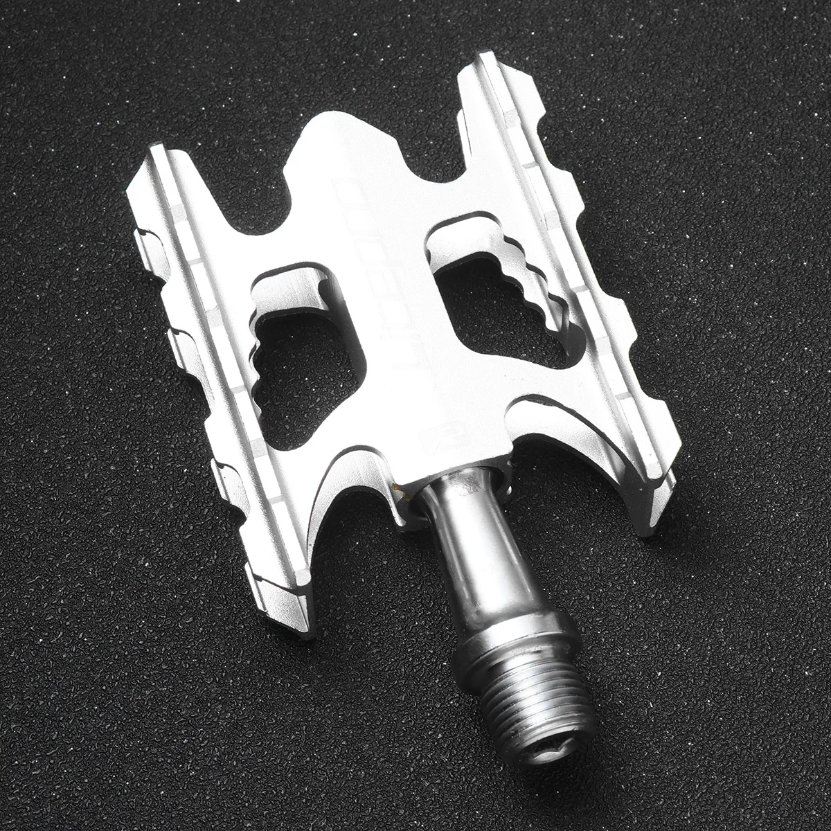 

Lightweight Aluminum Alloy Bike Pedal For Foldable Mountain Road Urban Cycling Durable Efficient Riding Accessory Silver