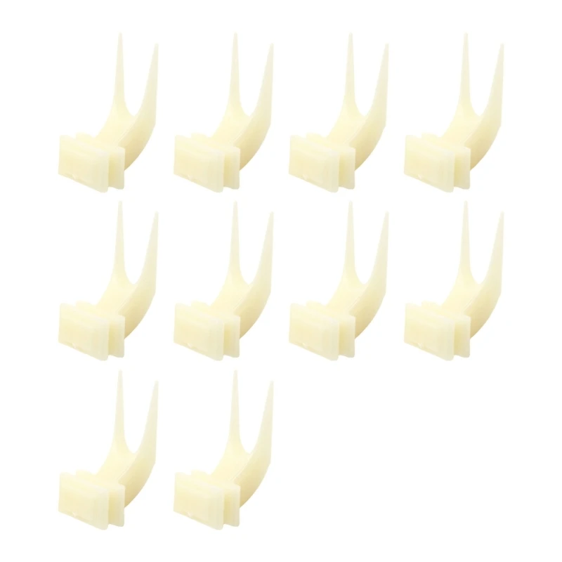 10PCS BIRD CAGE ผู้ถืออาหารผักผลไม้ผู้ถือ Skewer Feeder เก็บอาหารสะอาด
