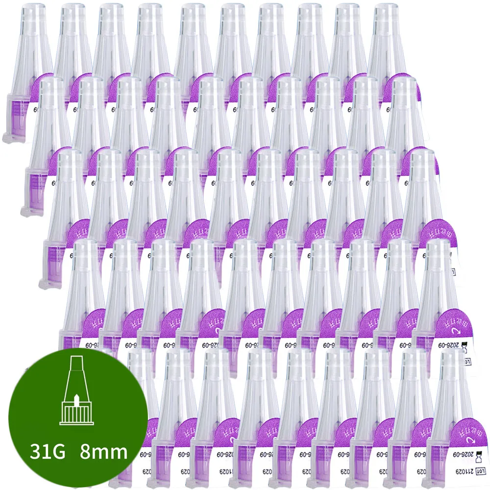 10/30/50/100 Stuks Insuline Cartridges voor Lilly Insuline Injectie Pen Individuele Verpakking Medische Insuline pen Tip 4mm 6mm 8mm