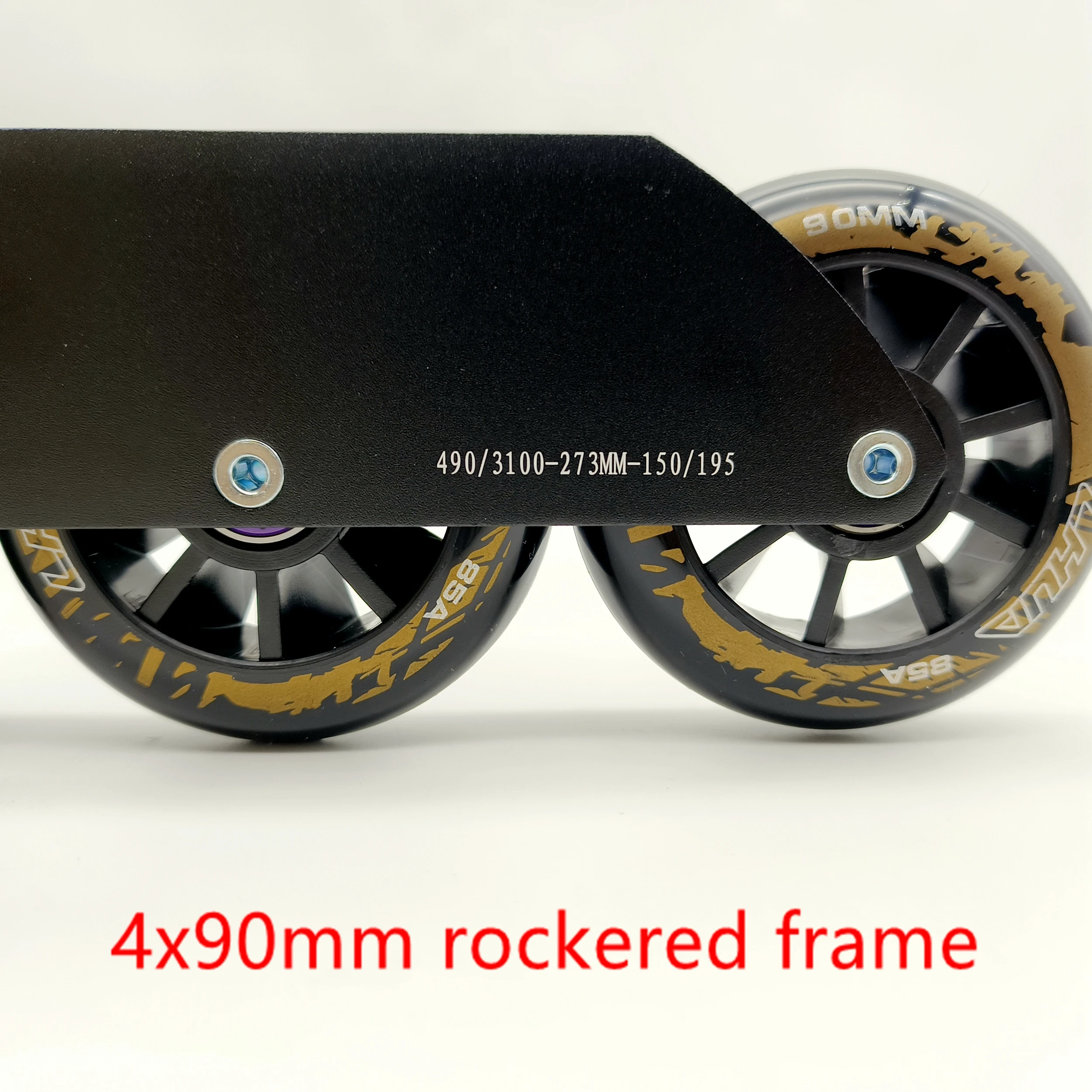 speed skate frame 4x90mm and 3x100mm mount distance 150-195mm
