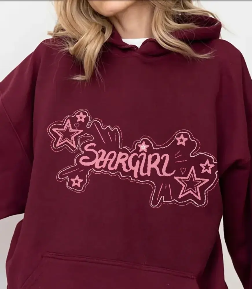 

Cute and Fashionable, Y2k Crewneck Sweatshirt, Women's Oversized Hoodie,Cute Hand-Painted Bunny,Korean Graphic Style,Warm Winter