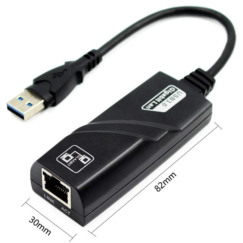 Usb 3.0 gigabit ethernet 10/100/1000mbps RJ45ネットワークlanアダプタasix AX88179チップセットコンバータ任天堂スイッチ、Win10、macos