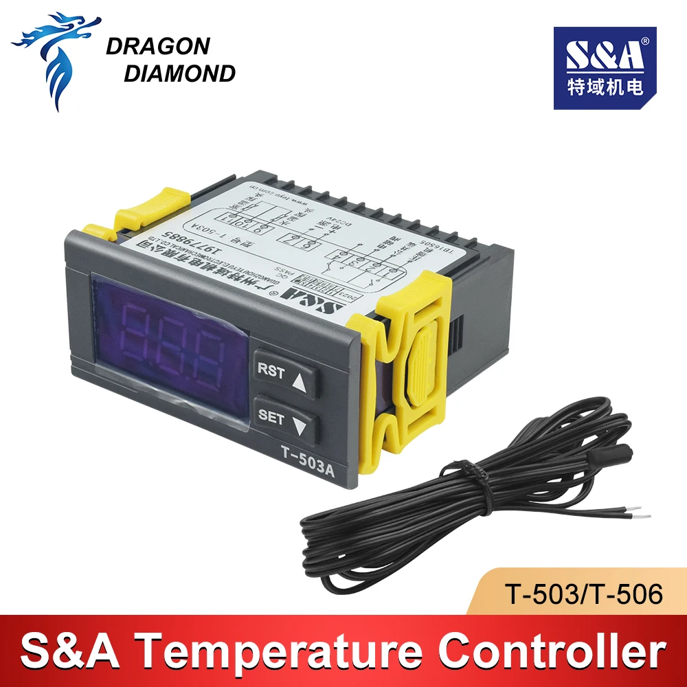 S&A Temperature Controller Display T-503A T-506B T-506A for industry water cool chiller CW3000 CW5000 CW5200