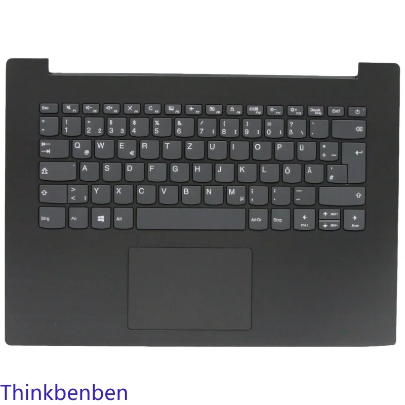 

DE German Iron Gray Keyboard Upper Case Palmrest Shell Cover For Lenovo Ideapad 330 14 14AST 14IKB 14IGM 5CB0R40348