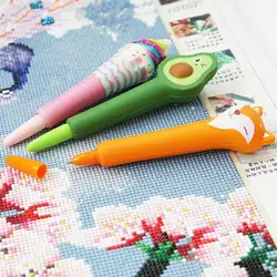 5D Diamond Painting Toy Pens Cartoon Point Drill Pen with Stress Relief Foam Head Cross Stitch Embroidery DIY Crafts Accessories