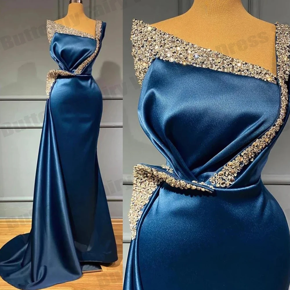 Sexy Beading Slimming Women Elegant Party Evening Chic Gala Dresses Luxury Exquisite Formal Occasion Gown Dresses Clothes 2023