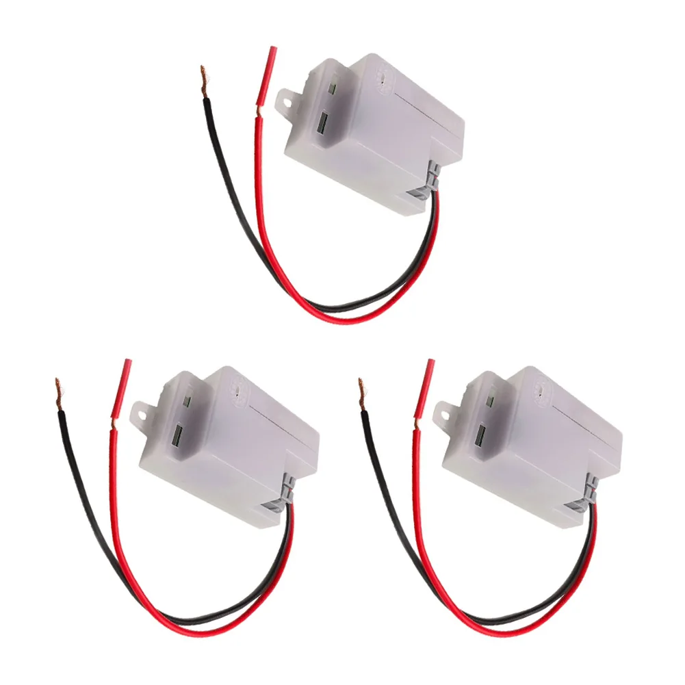2pcs 220V Microwave Sensor Switch with Stable Performance in Temperature Fluctuations and Humid Indoor Conditions