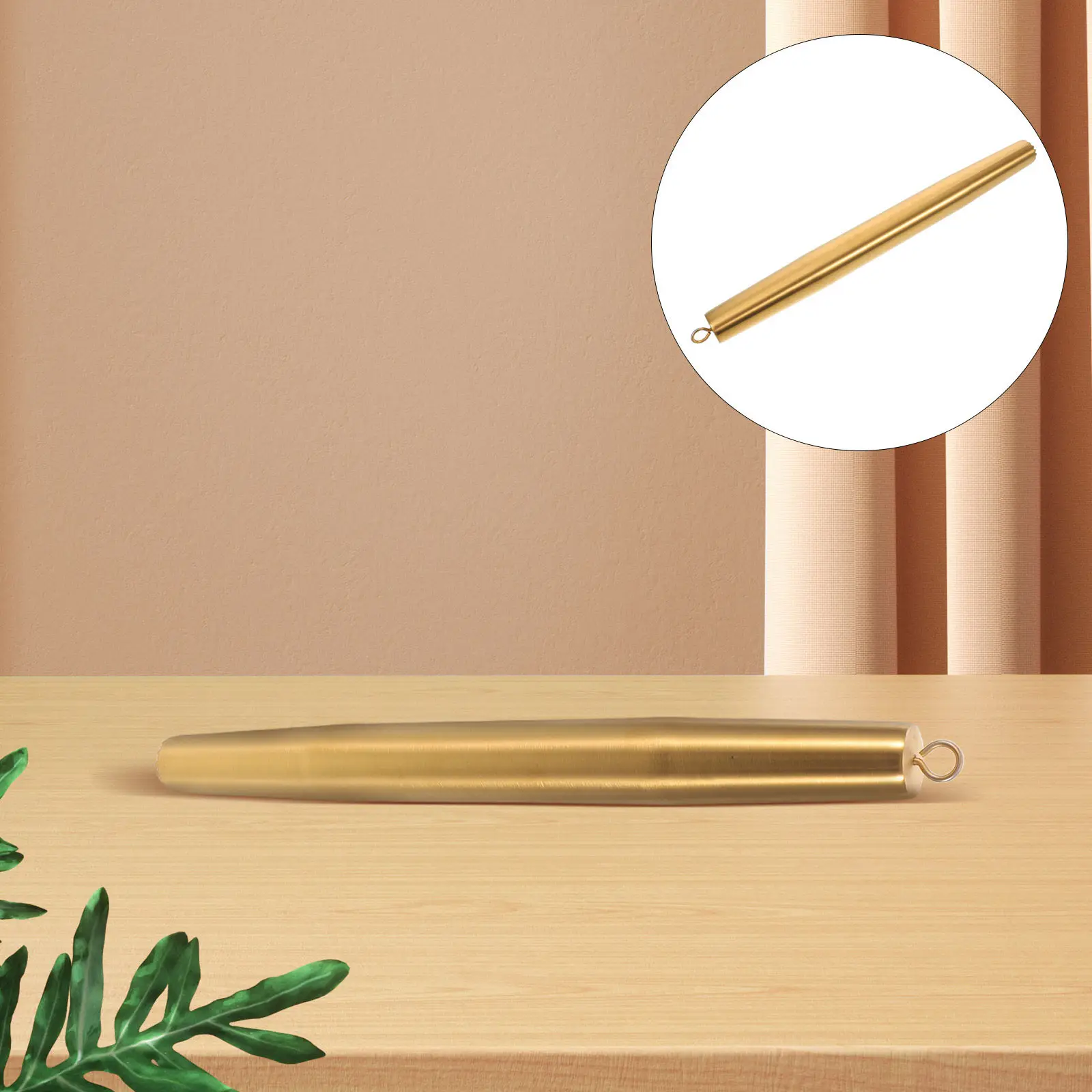 Stainless Steel Dual Function Rolling Pin Dough Roller and Crushed Ice Masher Stick for Cocktails Baking Pizza Mojito Lemonade