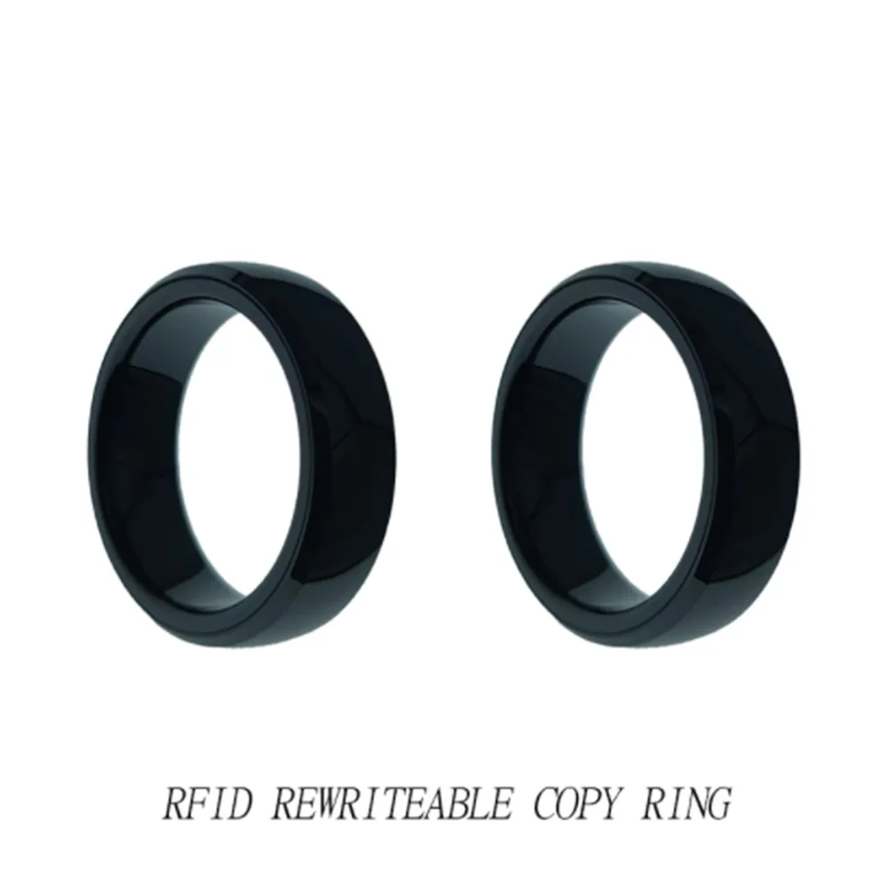 RFID Ntag 216 Multifunctional Ring Smart Chip Rewritable Tag NFC 13.56mhz Badge Available Amiibo Business Card Iso14443 Token