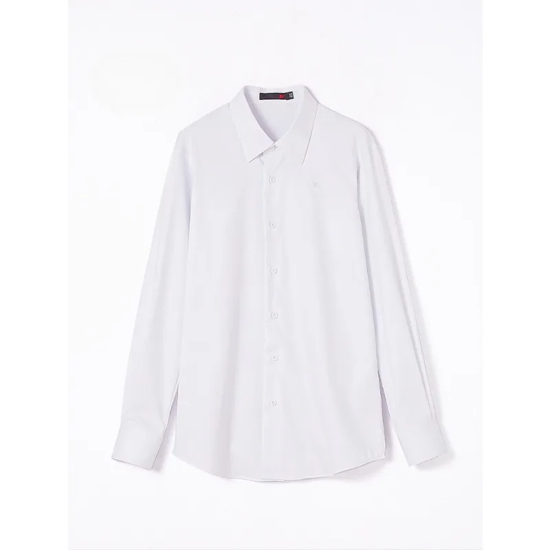 Chemise tissée personnalisée pour hommes, chemise formelle d'affaires pour salle de bal, pratique de la danse moderne, uniforme de danse latine pour hommes