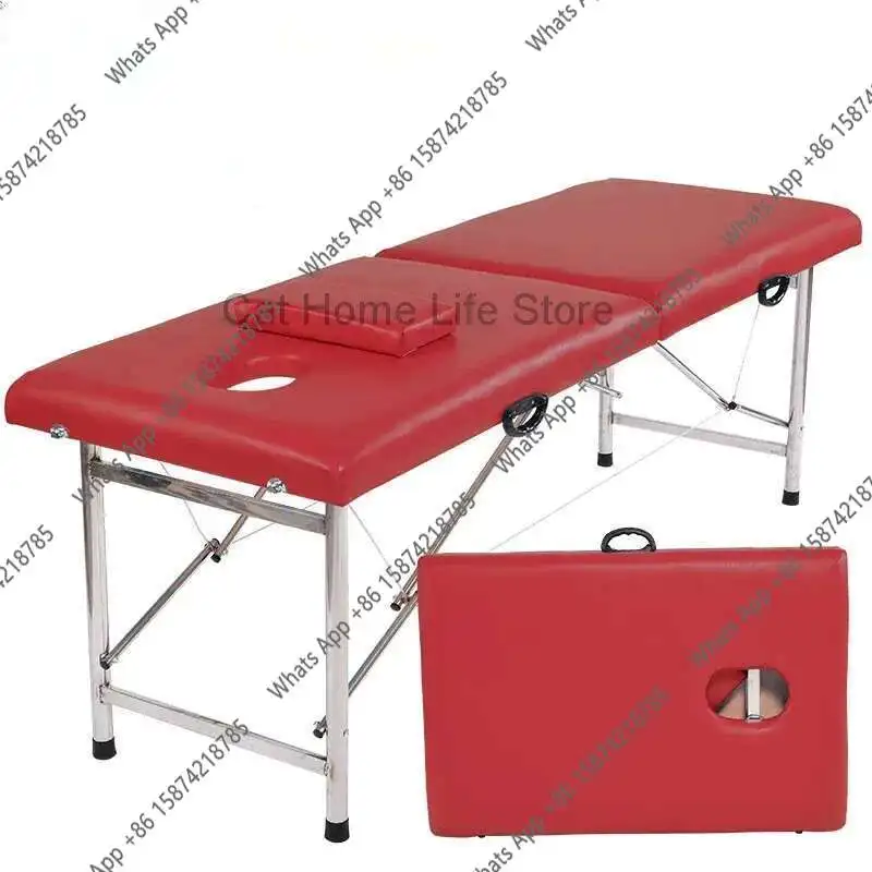 A Lit Pliant Beauty Beds Bed Professional Chiropractic Pilates Furniture Portable Massage Table Folding Chair Equipment Thai Sa
