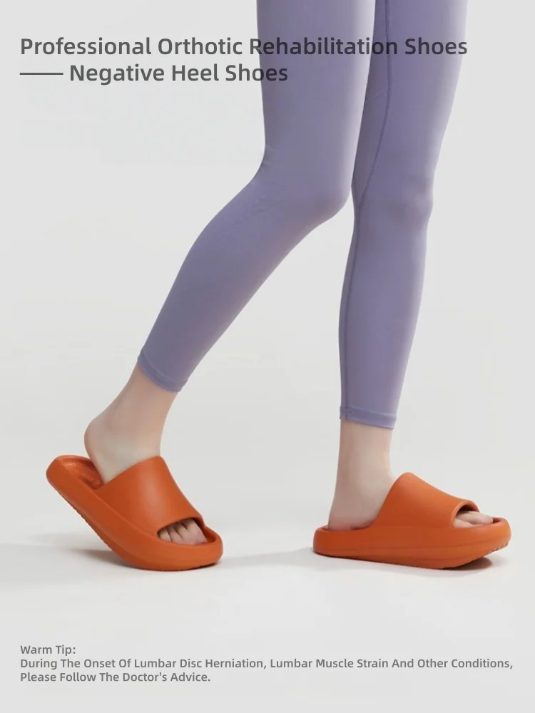 

Women's Summer Outdoor Slippers High Arch Support, Sloping Heel Walking Backwards Indoors Soft, Non-Slip and Durable