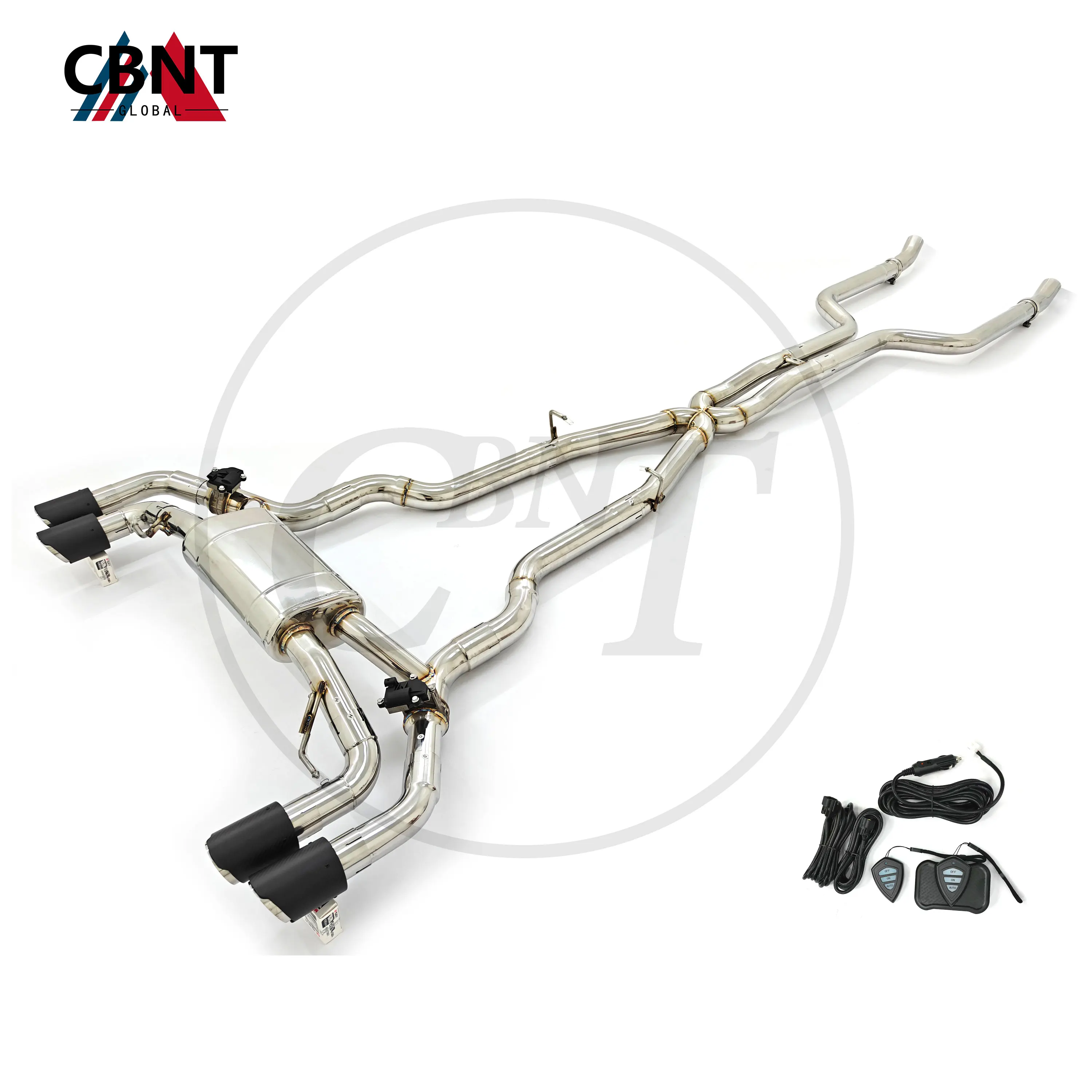 

CBNT Catback Exhaust for BMW M850 M850i G16 4.4TT V8 Valvetronic Muffler Exhaust pipe High Performance Valved Exhaust Systems