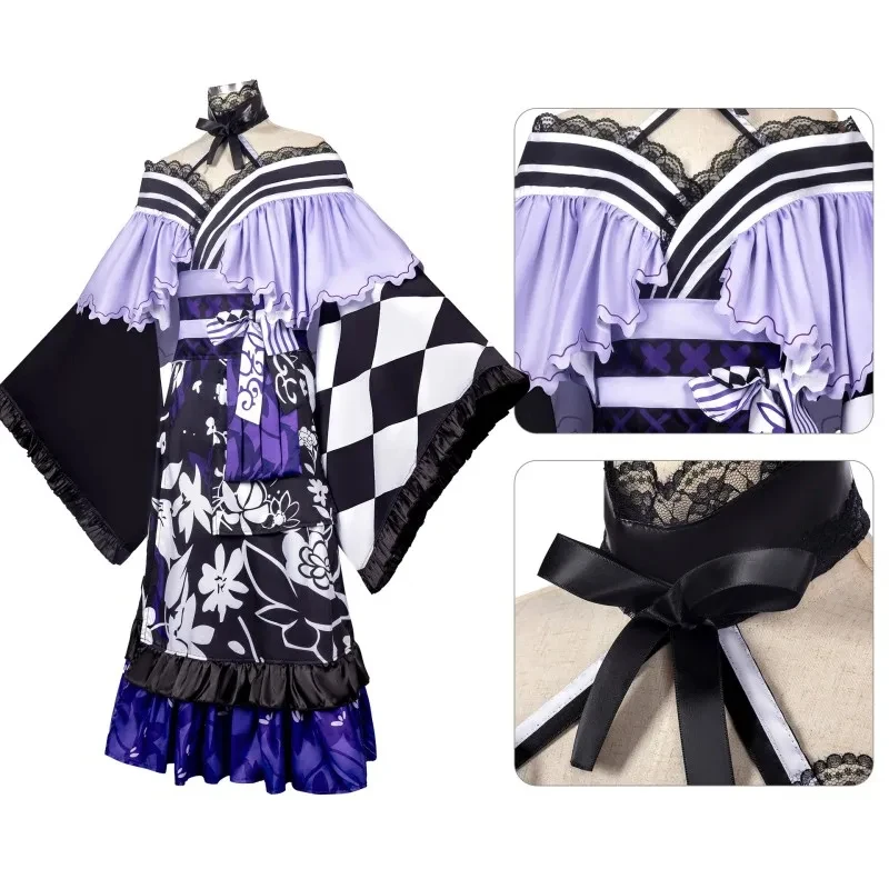 

Games Houshou Cosplay Costume And Wigs Headgear Magical Girl Witch Trials NO.664 Maago's Dress Up Halloween Anime Cl gf;.9