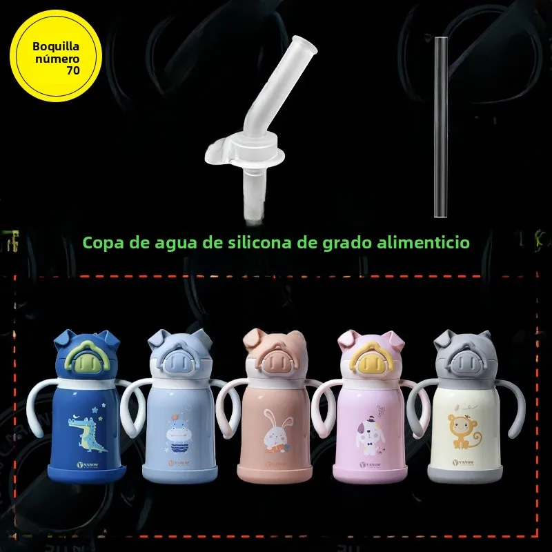 Accesorios Universs para Vaso Térmico Infantil Vanow, Boquilla de Silicona VOPIG430, Repuestos Universs, H en China