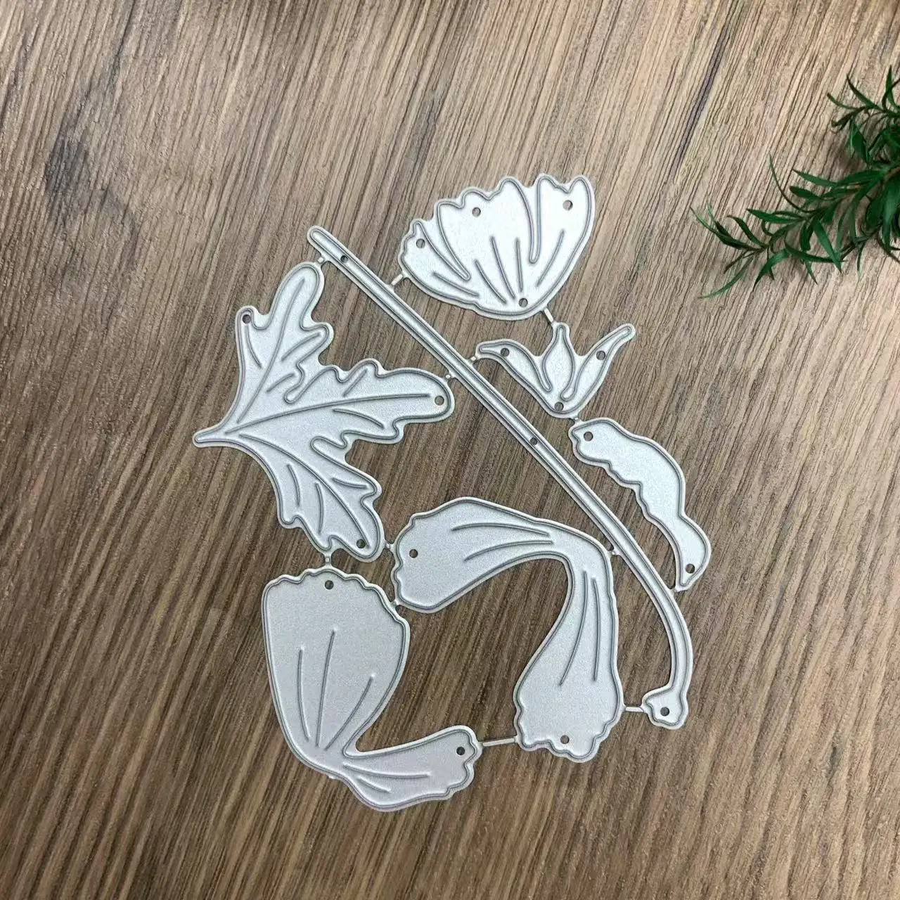 Flower Leaf Branch Metal Cutting Dies DIY Scrapbooking Handmade Card Paper Craft Die