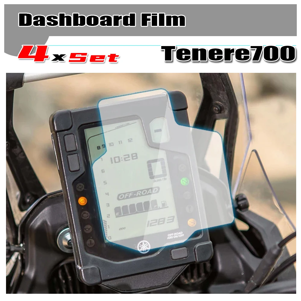 

For YAMAHA Tenere 700 Tenere700 T700 XTZ 700 2019-2023 Motorcycle Scratch Cluster Screen Dashboard Protection Instrument Film