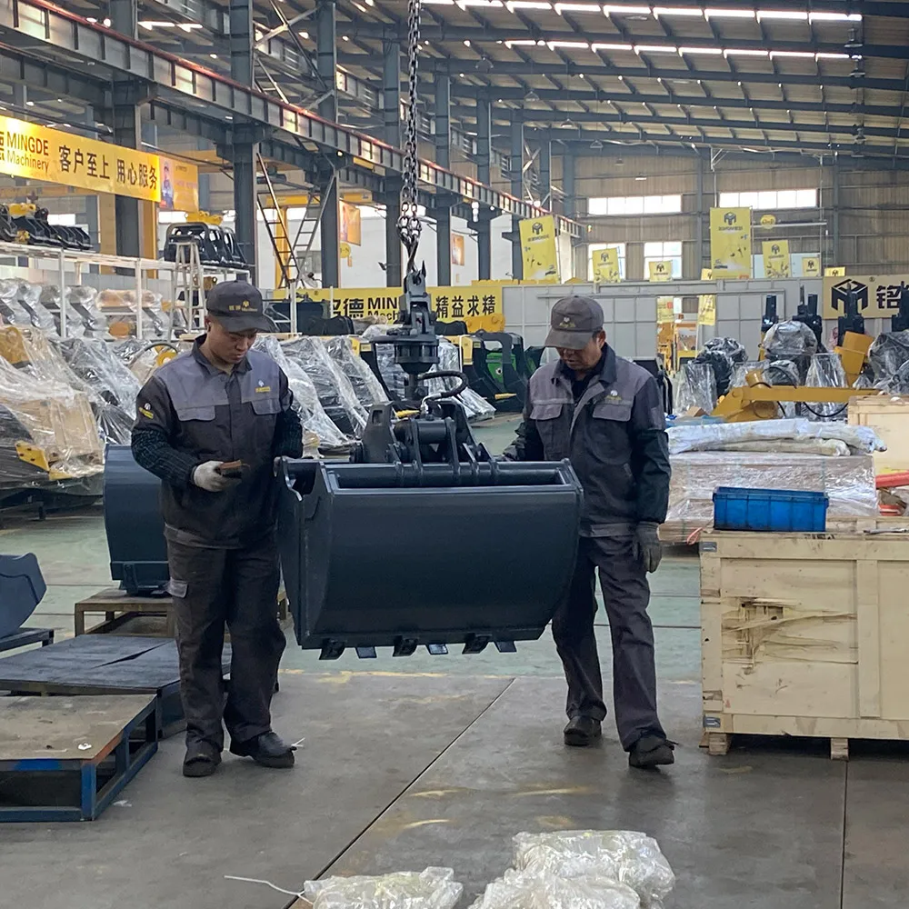 MONDE Hot Sale Bagger hydraulischer Clamshell-Eimer und Clamshell-Halteimer für Bagger