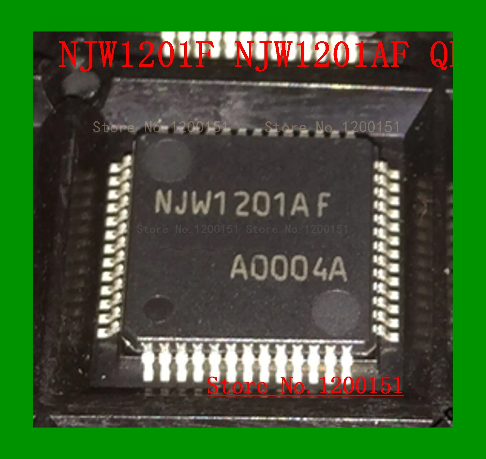 

NJW1201 NJW1201F NJW1201AF QFP