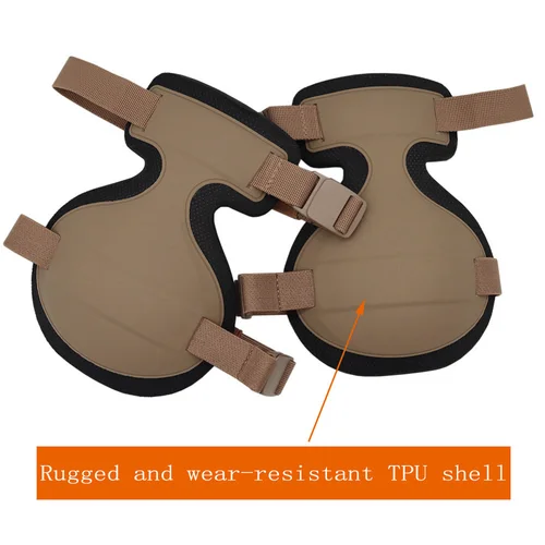 Imagen 2 del producto Rodilleras de entrenamiento estilo arco táctico versión mejorada II, rodilleras de combate, deporte al aire libre, senderismo, rodillera de caza Airsoft