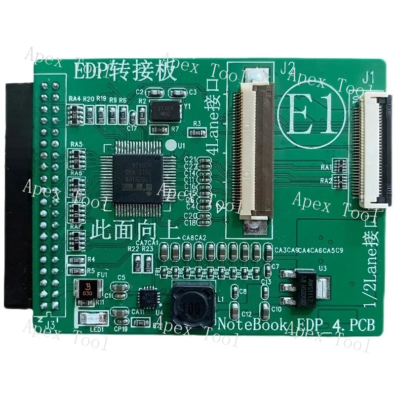 

EXV2080 Интегрированный тестер для ноутбука Специальная плата передачи теста на экране EDP