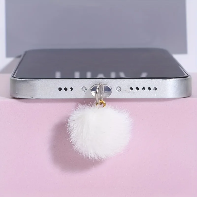 

Пылезащитная заглушка, очаровательная пылезащитная заглушка, милая заглушка порта зарядки для iPhone, защитная пробка USB Type-C