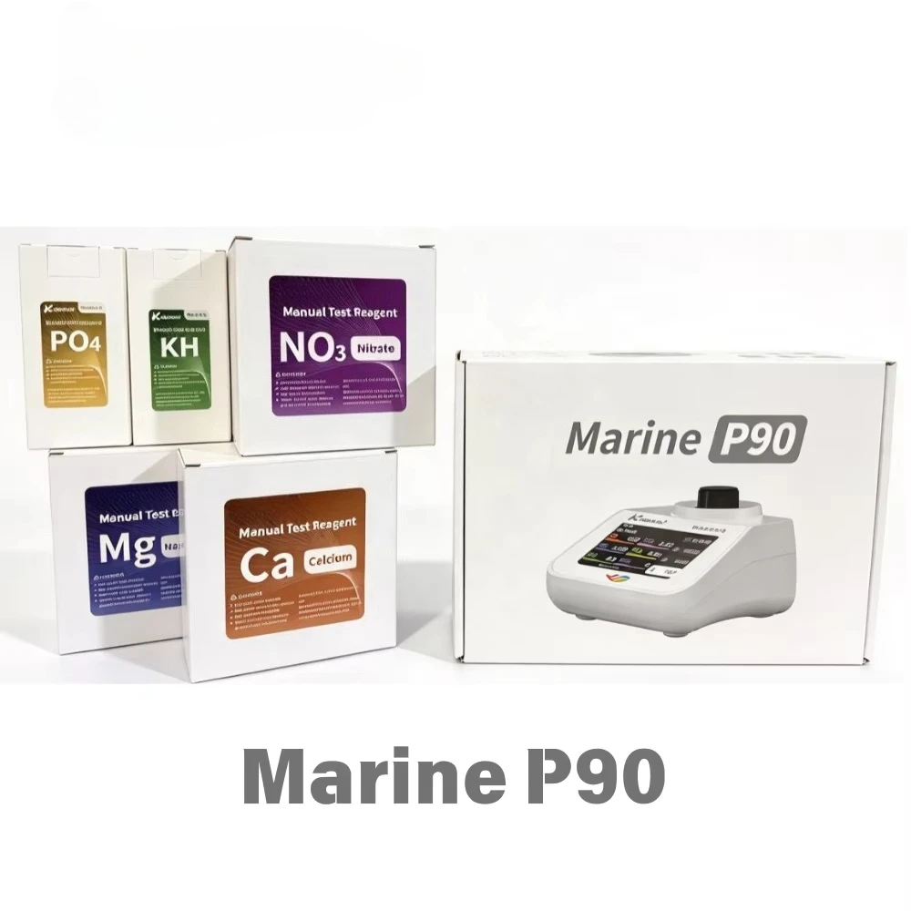 Kamoer NEW Marine P90 Multi-Parameter Seawater  APP for Reef Aquariums Reef Tank Water Testing Ca Mg KH NO3 PO4