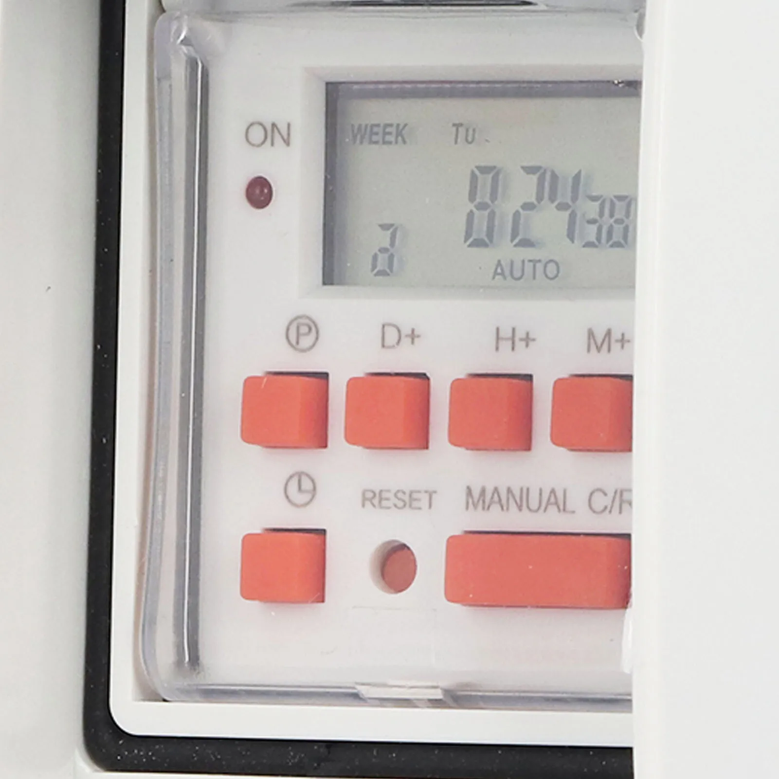 Timer Switch 7 Day 28 On Off Schedules Programmable LCD Display Digital Timer Switch with Waterproof Box AC85‑265V