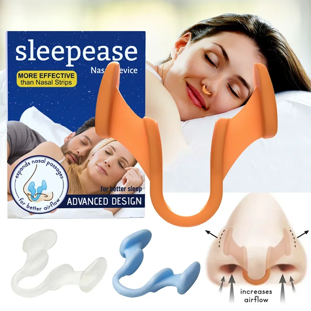 Snore stopper to prevent snoring and sleep apnea, snore stopper nose clip for men and women to prevent snoring