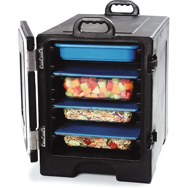 

Cateraide Insulated Front Loading Food Pan Carrier with Handles for Catering, Events, and Restaurants