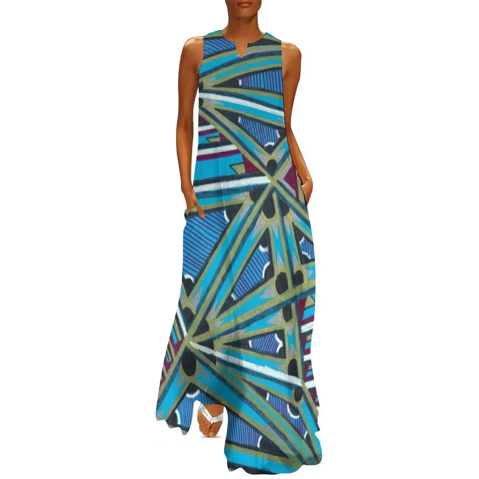 

BOXES OF BLUE Long Dress summer woman dress 2025 dresses for woman 2025 summer dress dresses summer woman 2025