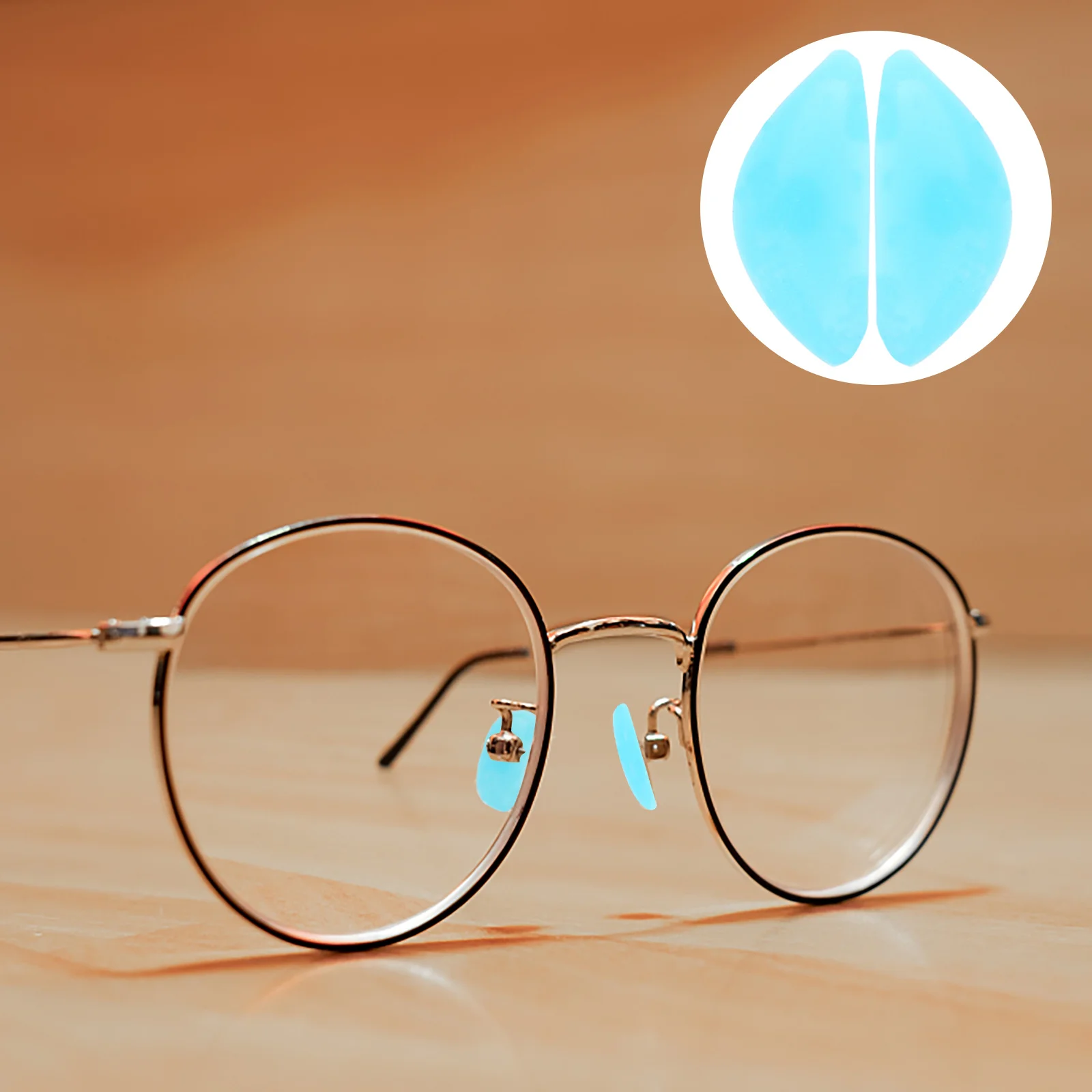 

Eyeglass Nose Pads Silicone Anti-Slip Glasses Nose Cushion Comfortable Supple Support For Optical Frames Replacement